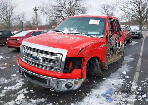 2014 Ford F-150 Xlt from USA, damaged, VIN 1FTFW1EF6EFA53849